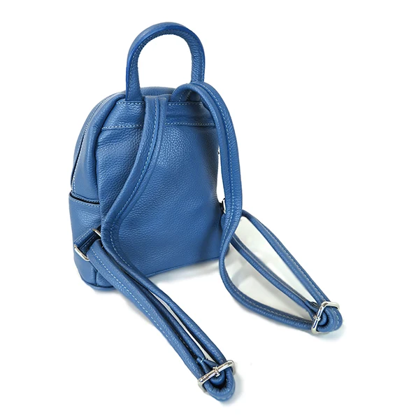 Top Sale Italy Brand Unique Design Sporty Style Genuine Leather Backpack For All Season For Export