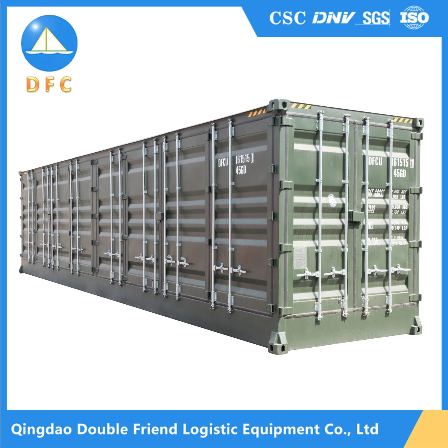 Manufacturer custom wholesale New Csc Self Storage Metal Shipping Container For Sale