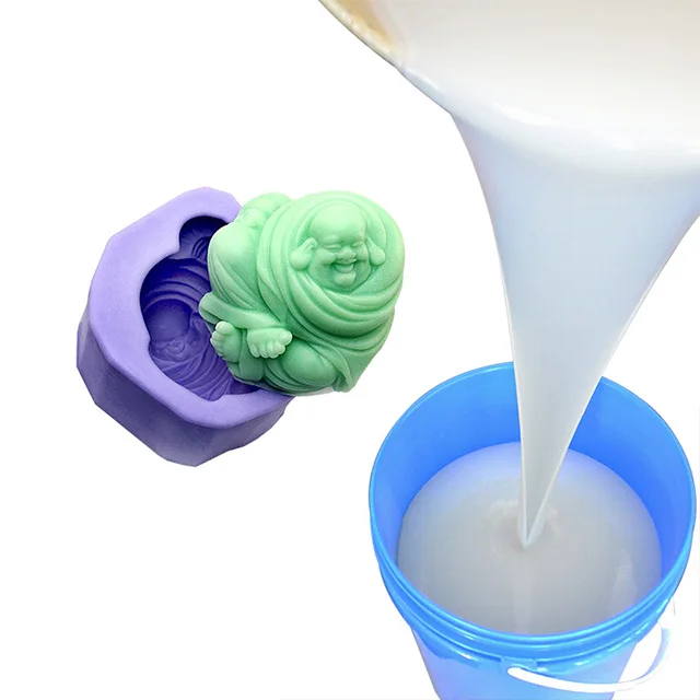 rtv2 liquid mold silicone factory price Manufacture of platinum silicon rubber  molding