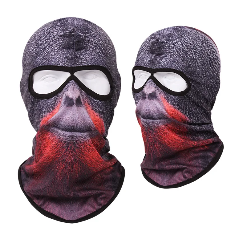 2022 Novelty Funny Party Decorate Hat Unisex Animal mask Wind Mask Ski hat Halloween Hats Reusable Covers