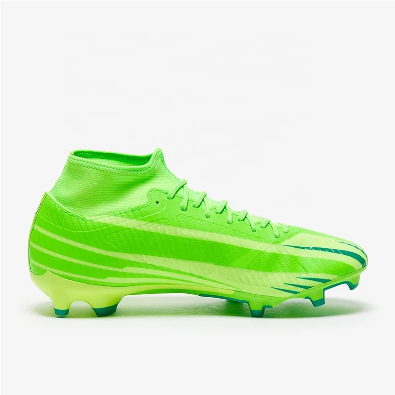 SMD custom professional sports green soccer shoes football boots for men