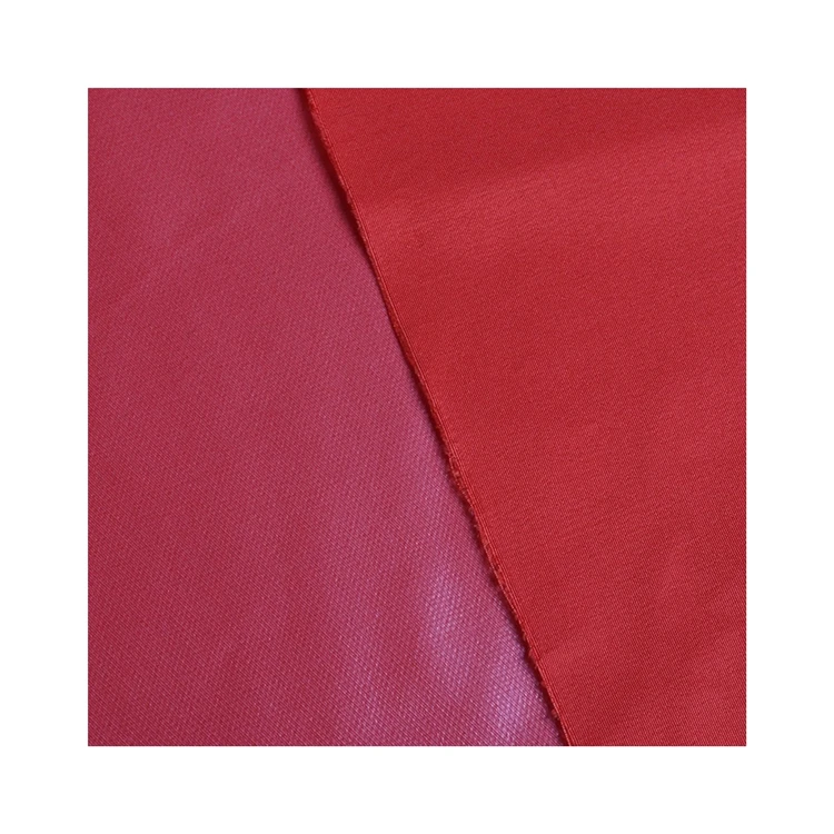 Newest Design Good Price 75d*150d Transparent Tpu Film Coating Waterproof 100% Polyester Plain Peach Skin Fabric