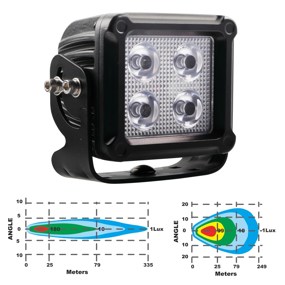 60W High power work light off road led light vehicle accessories light led CISPR 25 CLASS 5 high EMC level