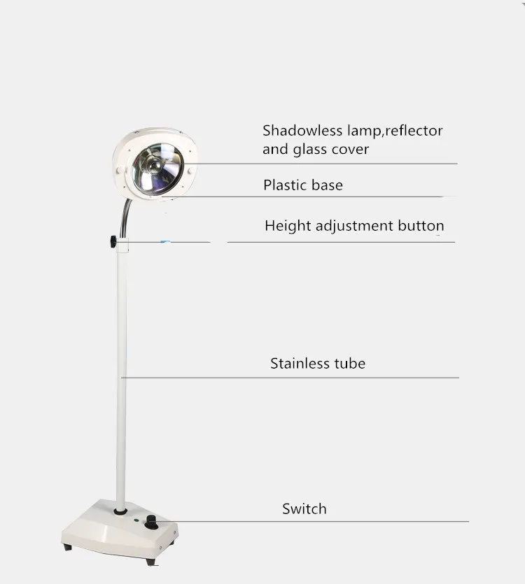 Snxin LED Clinic Hospital Portable Examination Operation Light Lamp