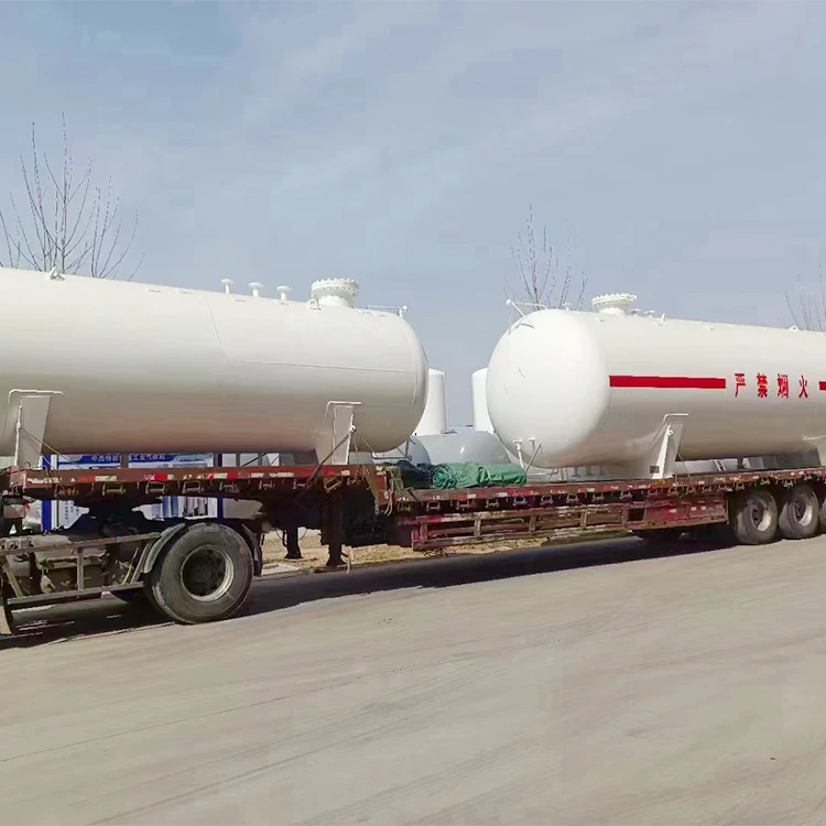 ZJTZ19-027 New Stainless Steel LPG Plant Gas Storage Tanks Competitive Price Liquified Petroleum Pressure Vessel Storage Tank
