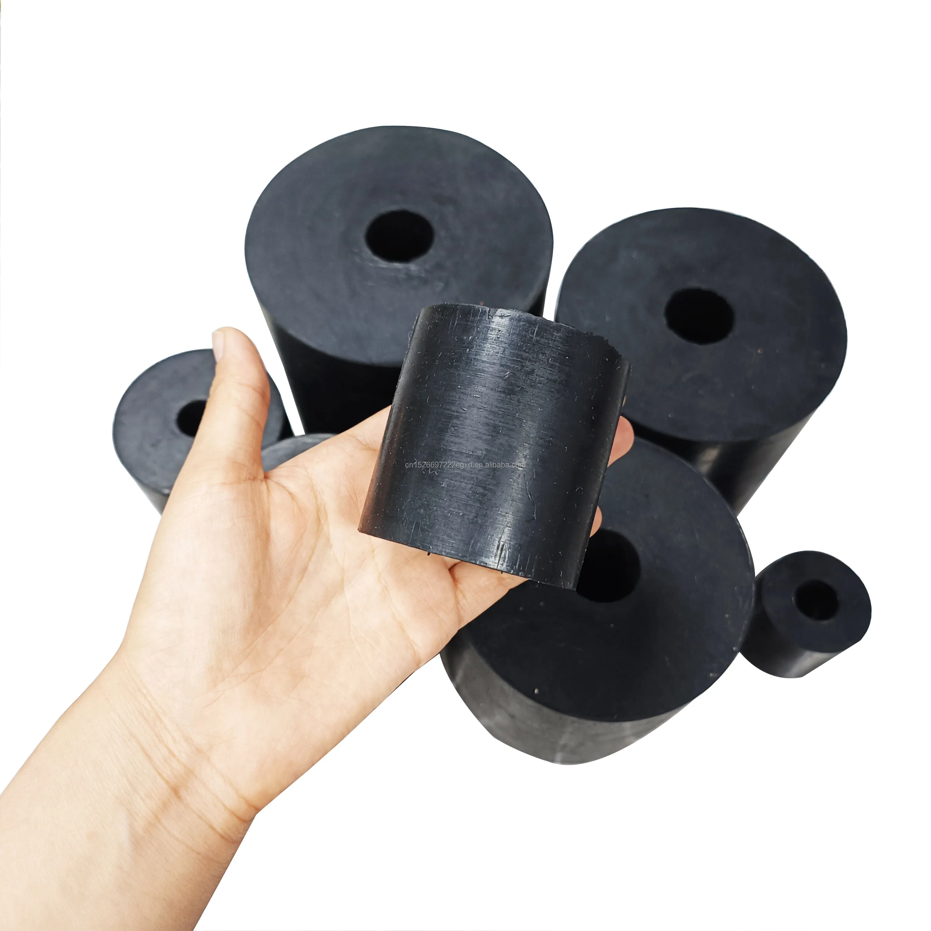 Elastic Nitrile Butadiene Rubber Mechanical Support Pad Body