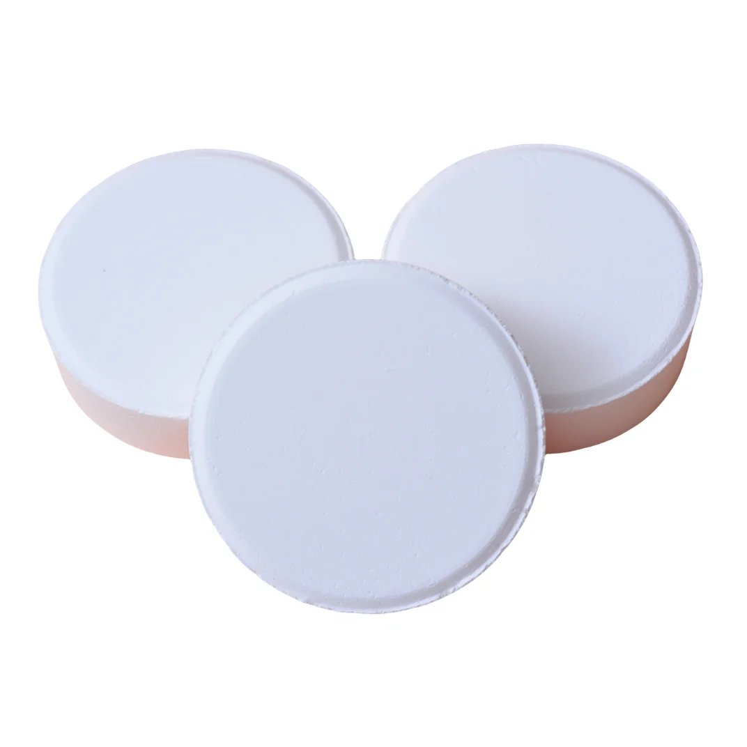 H0426 Supplies Multifunctional Pool Salt Water Tablets Chlorine Tablets 3 Inch 50 Lb