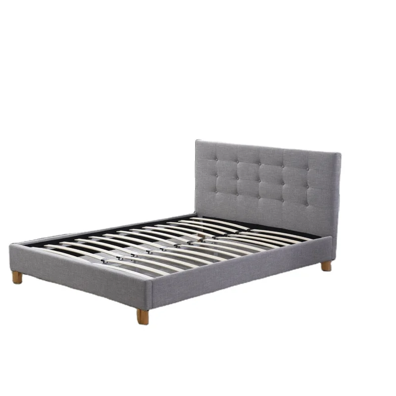 Новейшая современная простая дизайнерская Мягкая тканевая рамка для кровати