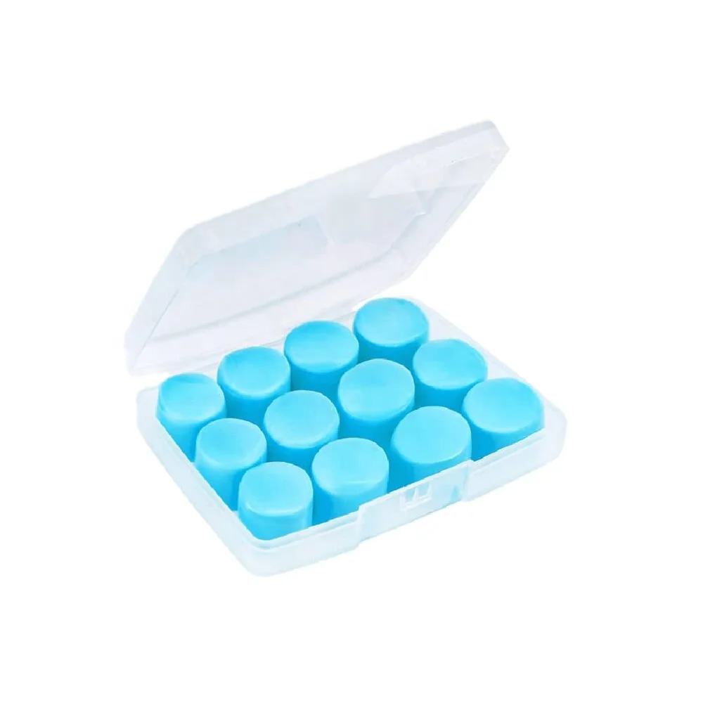 6 pairs Soft Silicone Earplugs Premium silicon Ear Plugs Protection from Water and