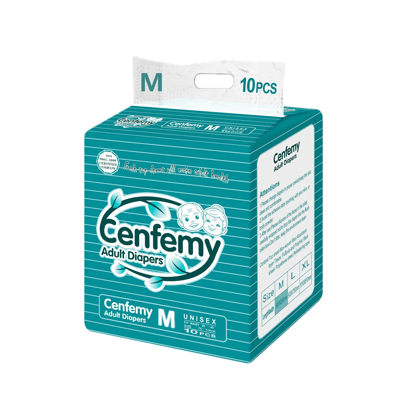 High quality cloth like super soft adult pull up diapers free samples disposable pant type cheap price adult diaper