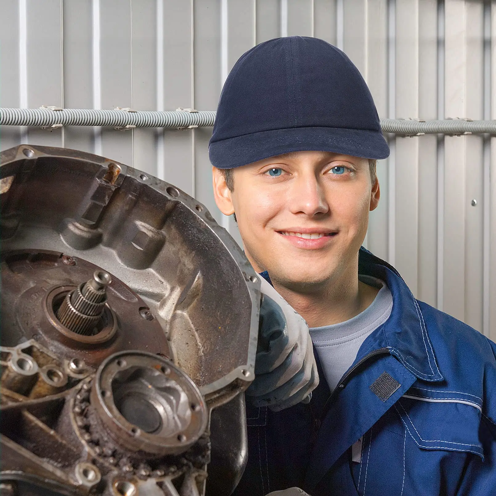 Wholesale Safety Protection Baseball Bump Cap Hard Hat Head Protection Tech Cap for Men Women