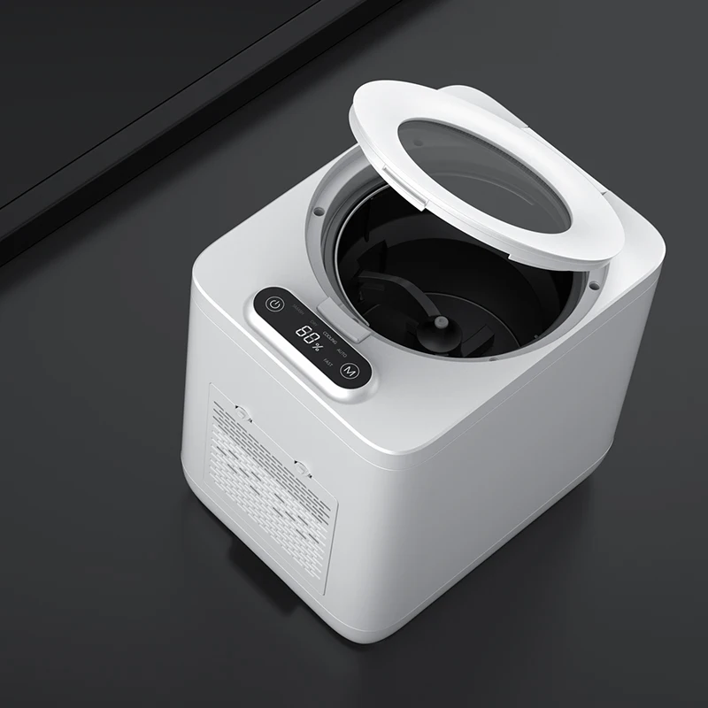 2024 New Smart Countertop Odorless Electric Composter Recycle Food Waste Garbage Disposal for Indoor Kitchen