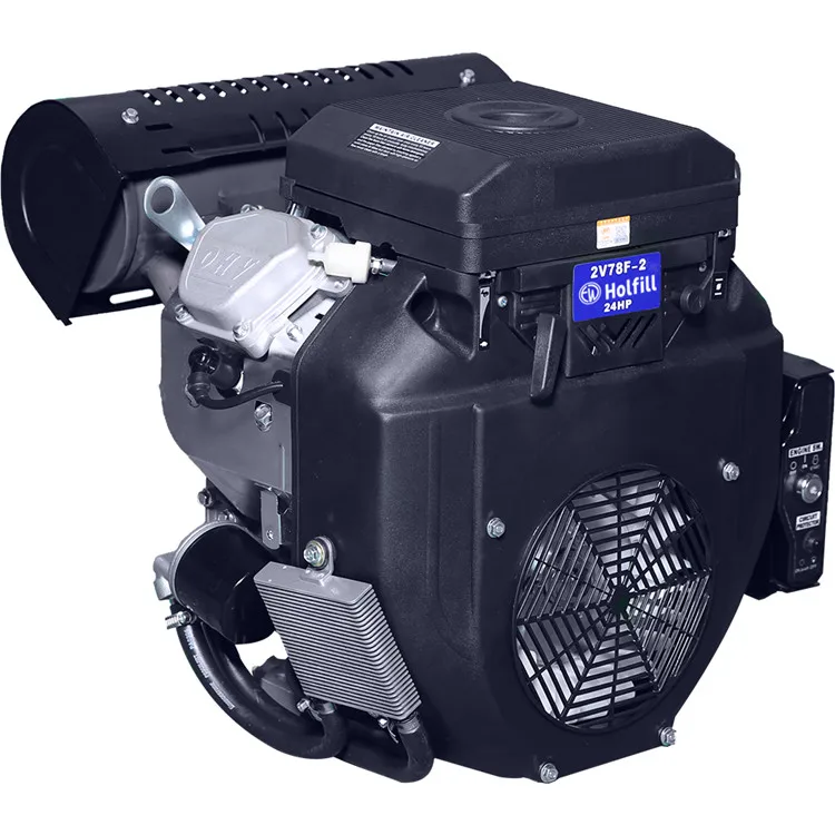 4 Stroke 24hp Petrol Engine Air Cooled Lifan 2V78F-2 688CC Gasoline Engine