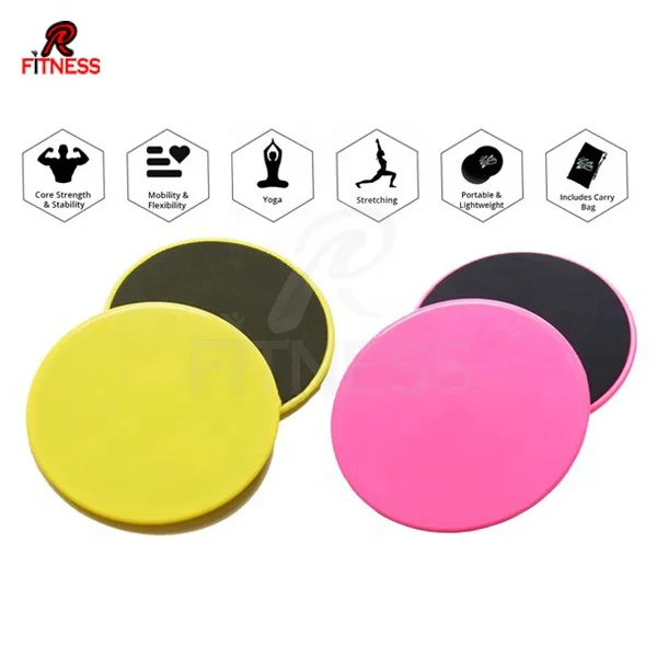  Занятий фитнесом Core слайдер упражнения скользя раздвижные диск