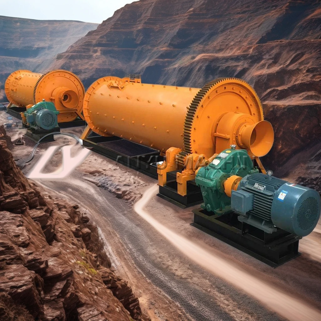 High Performance New Condition Ball Mill for Gold Lead Oxide Ore with Engine Core Components Bearing Gearbox Motor