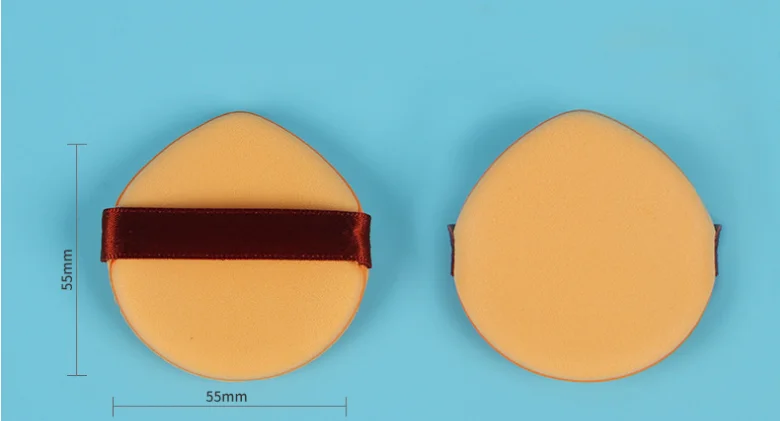 Wet And Dry Dual Use Round Makeup Sponges Latex-free Foundation Sponge Air Cushion Liquid Cream Powder Foundation Sponge