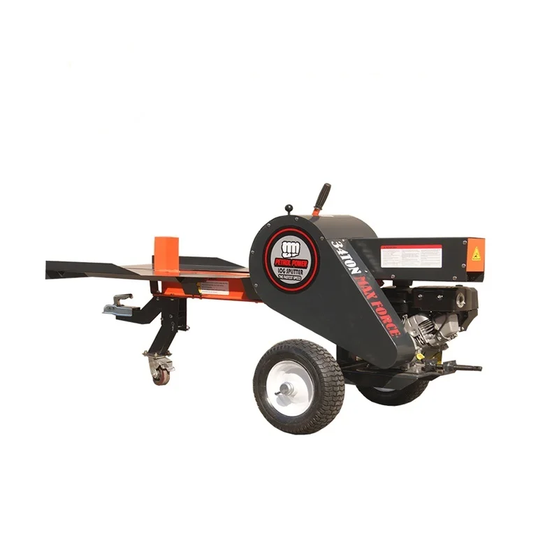 Agricultural fast speed petrol log splitter with optional engine for hot sale