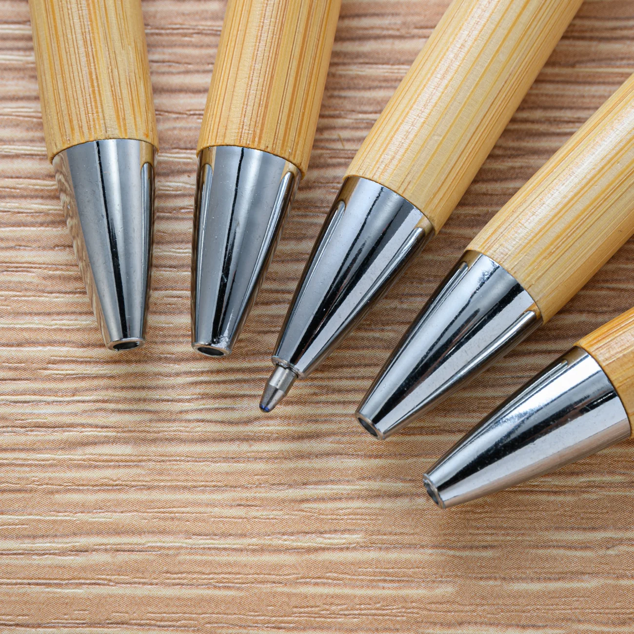 P4400 custom ballpoint pen Environmental Bamboo Pen recycle utilization Promotion Office Advertising School use custom ball pen