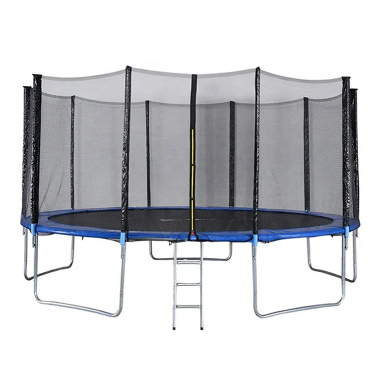New arrival kids trampoline park set jumping fitness 16ft trampoline tent