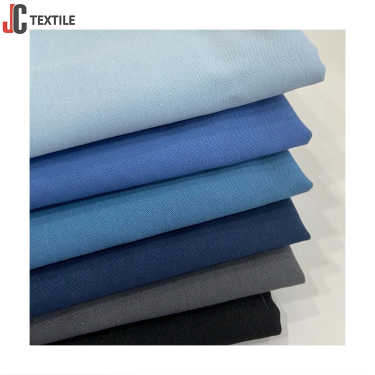 Professional Factory 100% Polyester Fabric Color Dye Sateen Plain Fabrics For Dresses