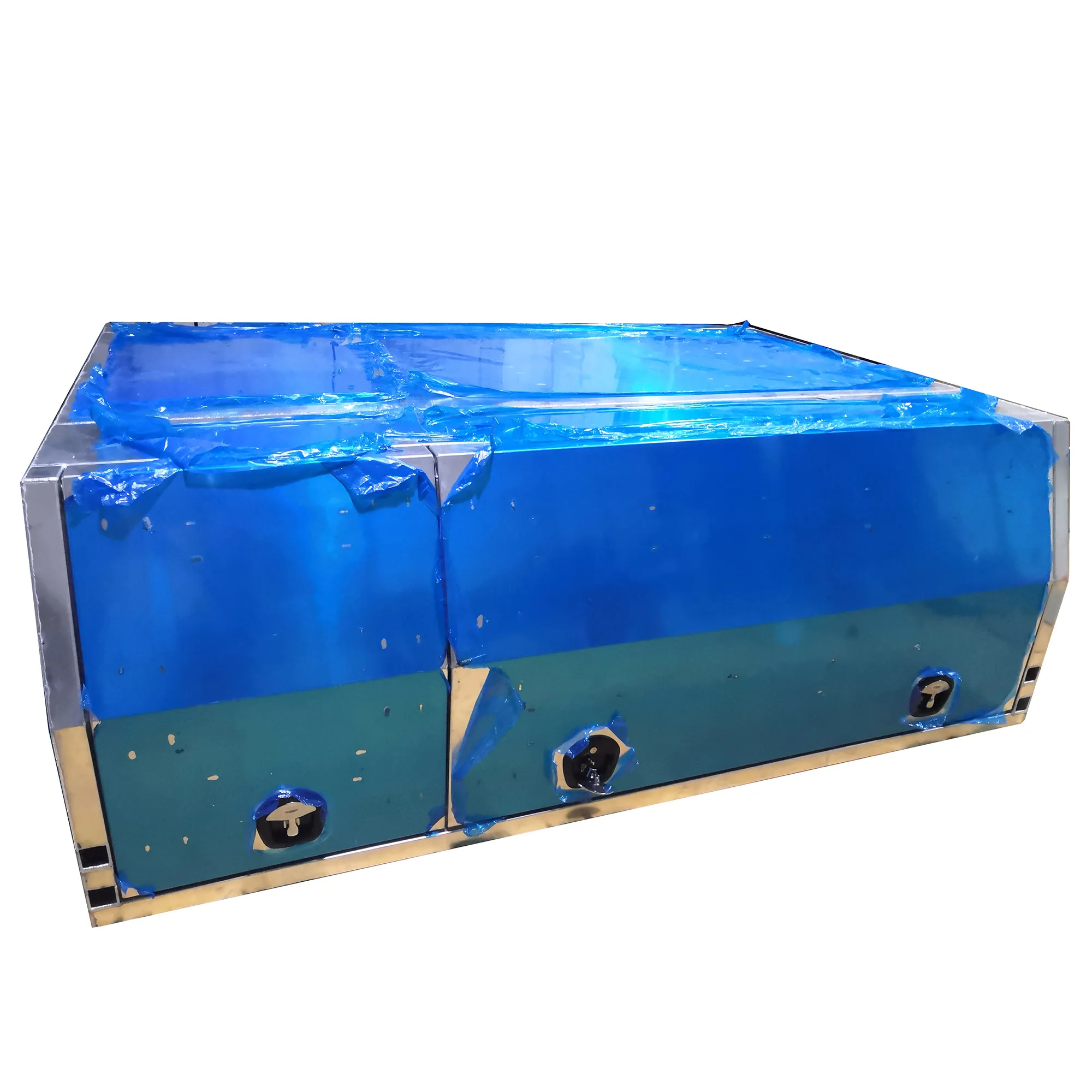 heavy duty aluminium truck body pick up aluminium jack off UTE canopy with aluminium dog cage