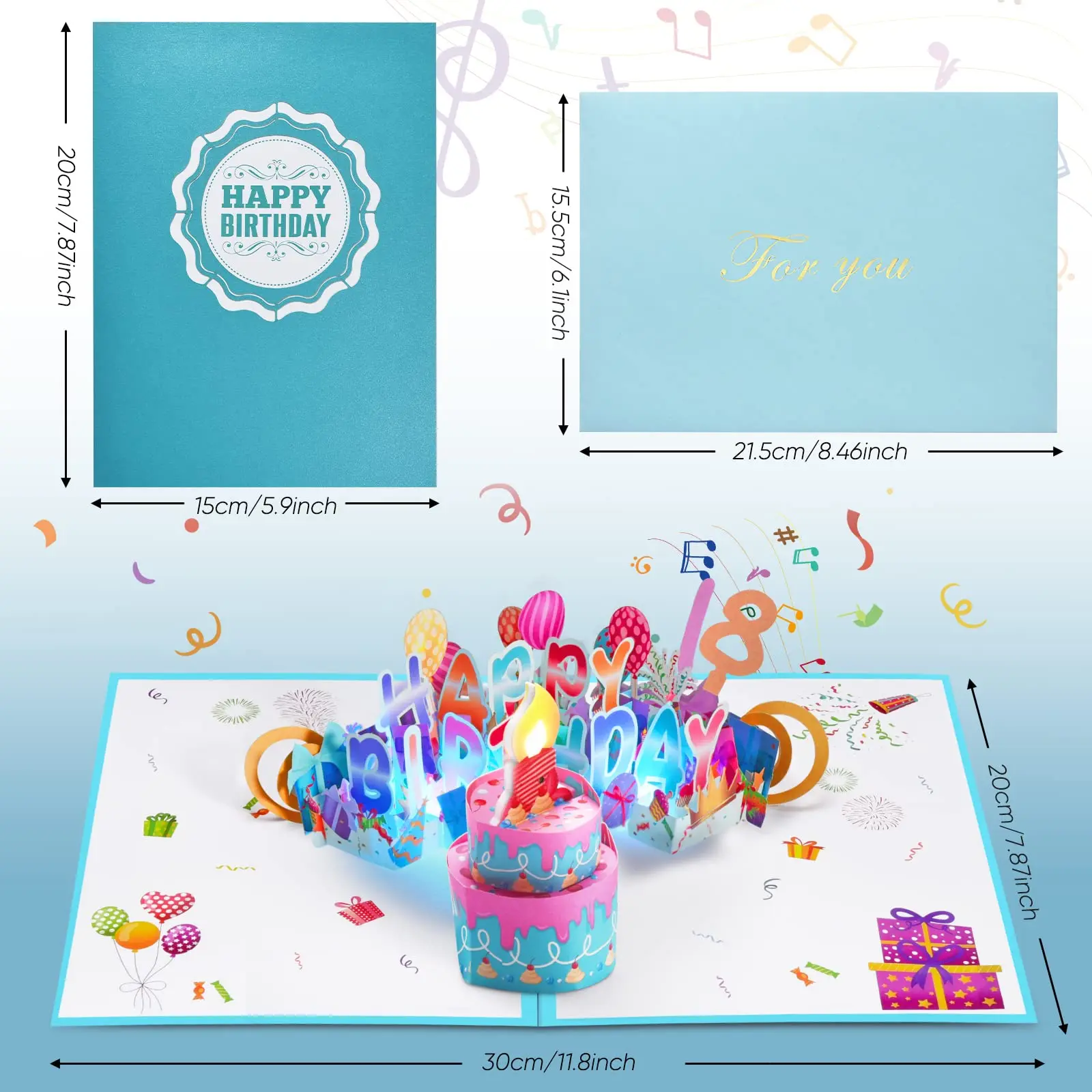 Wholesale Low Price Greeting Card Custom Printing With Sound And Light With OME suppliers