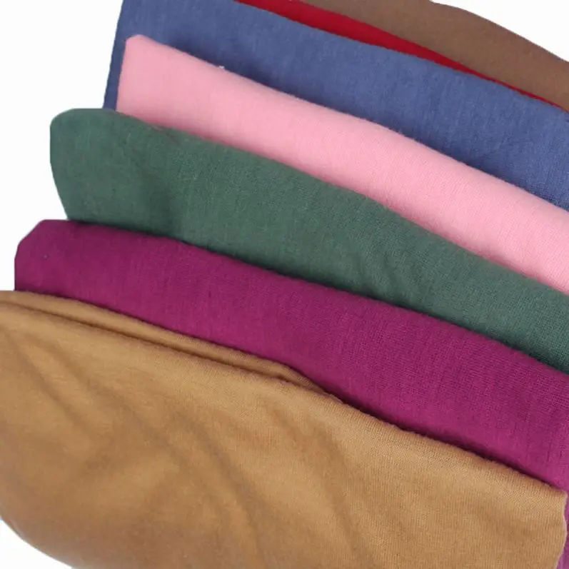 Scarf Women Hijab Wholesale Jersey 60*160cm Muslim Light Color Hijab