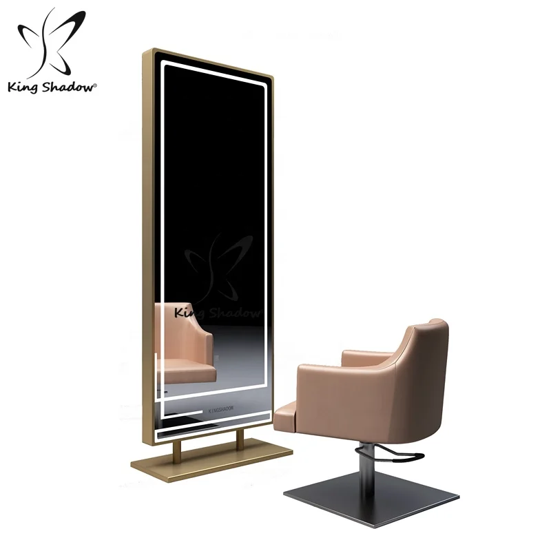Kingshadow Новая Парикмахерская зеркала станции Парикмахерская станции Парикмахерское зеркало led