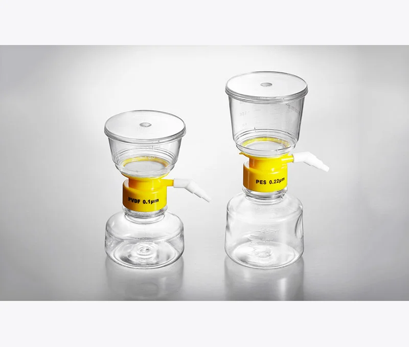 
Лабораторная одноразовая Стерильная вакуумная фильтрация 0,10 мкм 0,22 мкм 0,45 мкм 