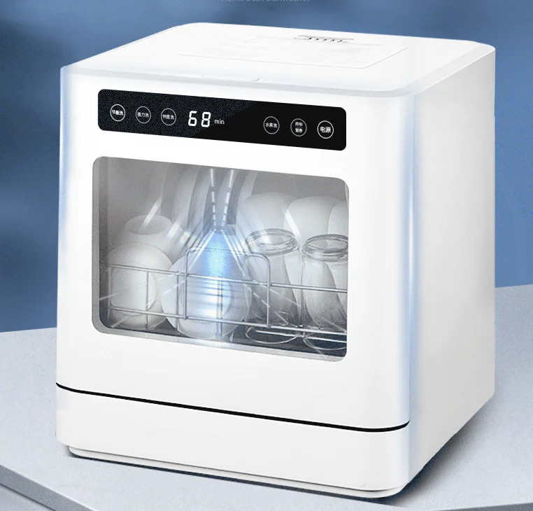 Smart Household Kitchen Appliance Freestanding Installation Design Automatic Home Dishwashers