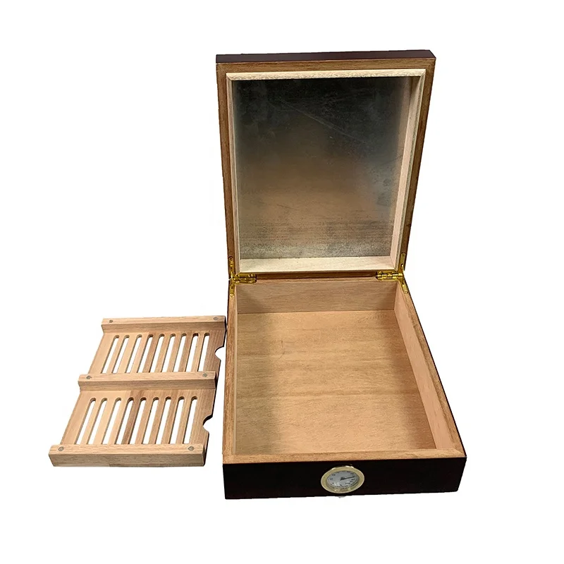 Customized cigar box Wooden Luxury humidor cigar case Storage box organizer wooden packaging box for cigar