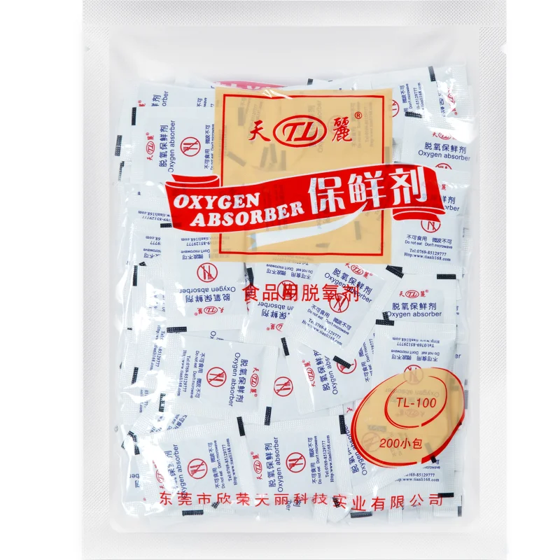 Высококачественный поглотитель кислорода для пищевых продуктов Tianli