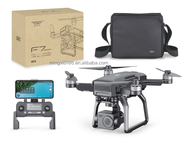 SJRC F7 4K PRO Drone with Camera GPS Drone 3-Axis Gimbal Dual camera 5G WIFI 25Mins 3KM Distance Drones RC Quadcopter F11 4K PRO