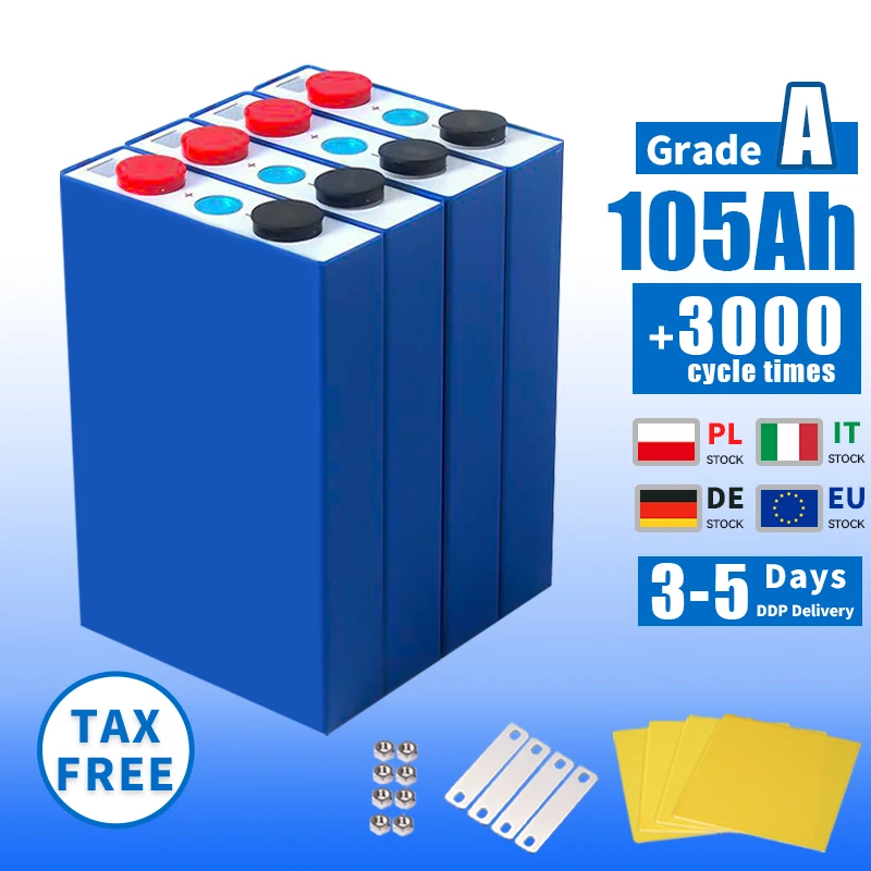 3 2 В 105ah батарея lifepo4 класс LiFePO4 призматический элемент LF 280k MB31 MB30 100Ah 3C разрядный литий-ионный аккумулятор