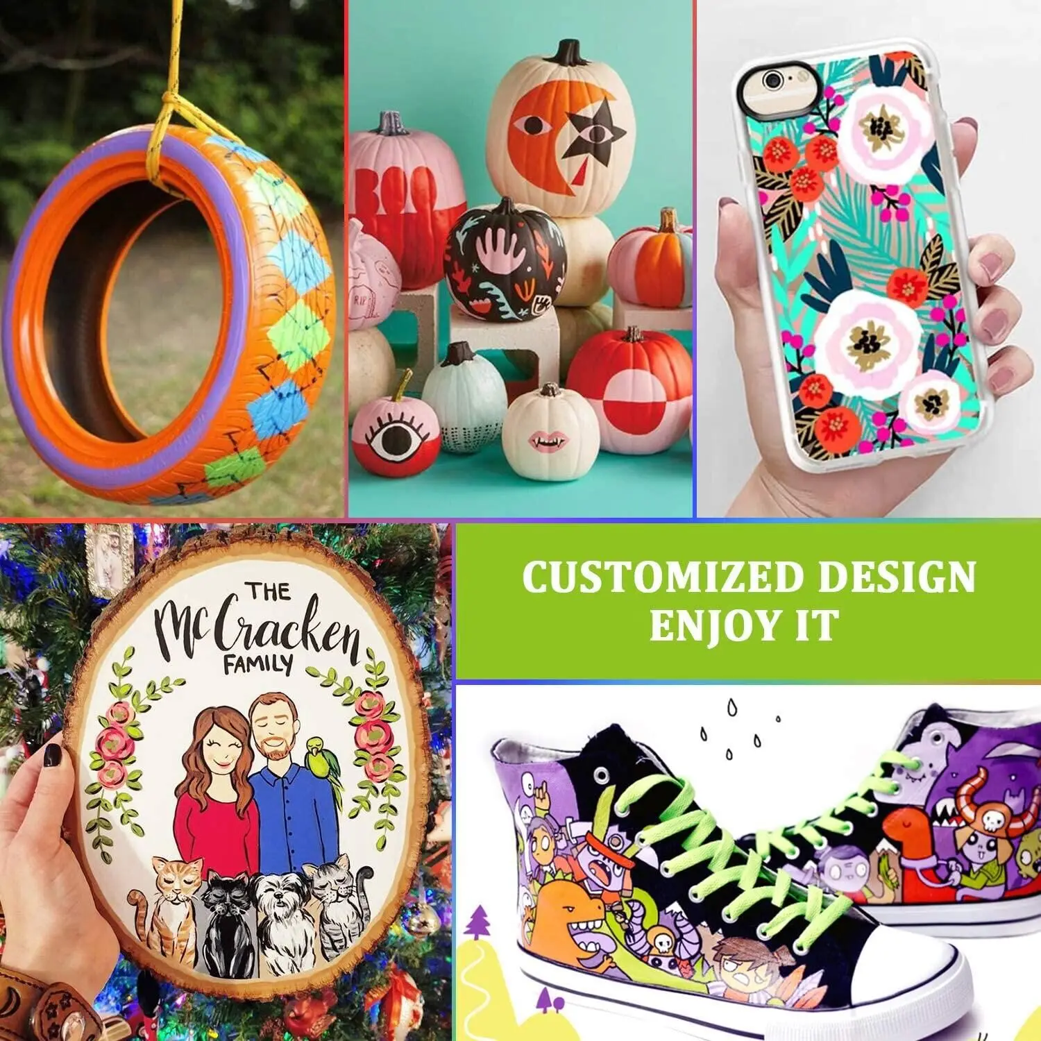 Permanent 98 colors water-based acrylic paint markers for rocks, stone, metal, pottery, plastic, wood