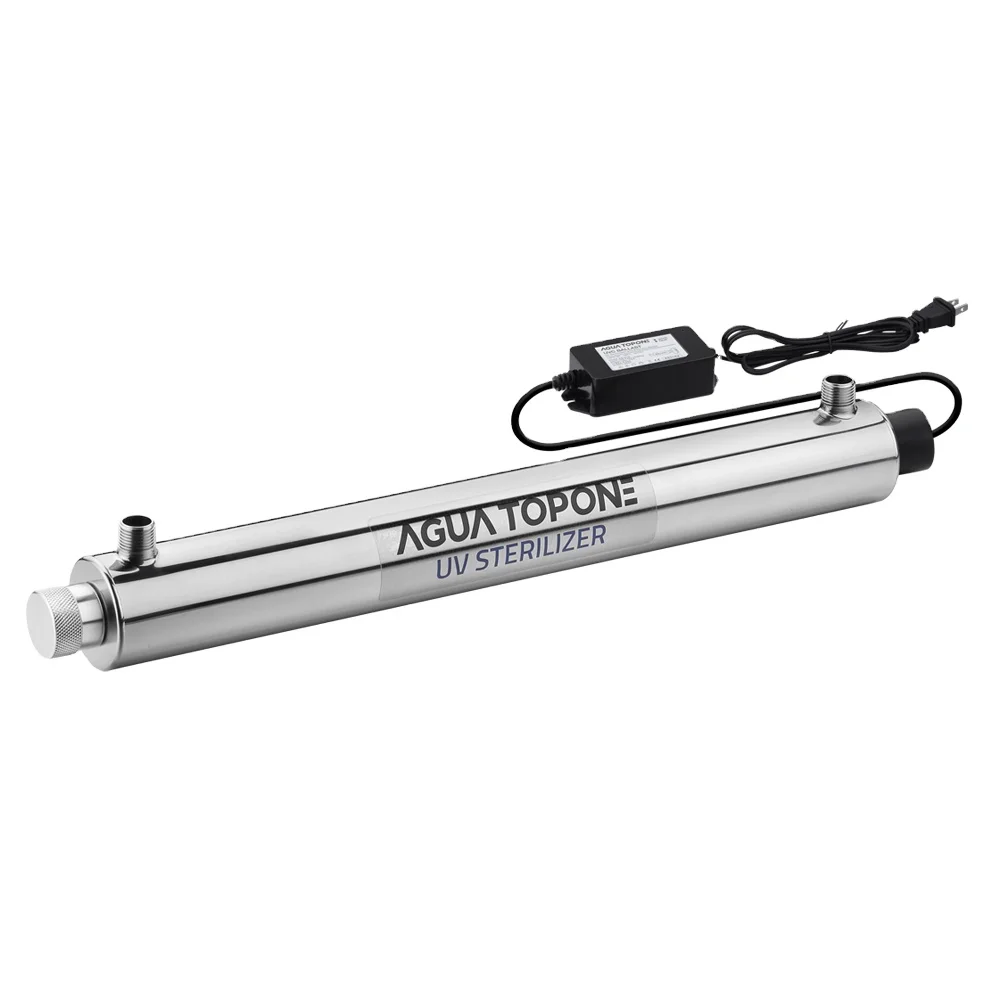 25W Swimming Pool Led Light Uv Water Sterilizer Box For Drinking Water Treatment Plant Disinfection for restaurant