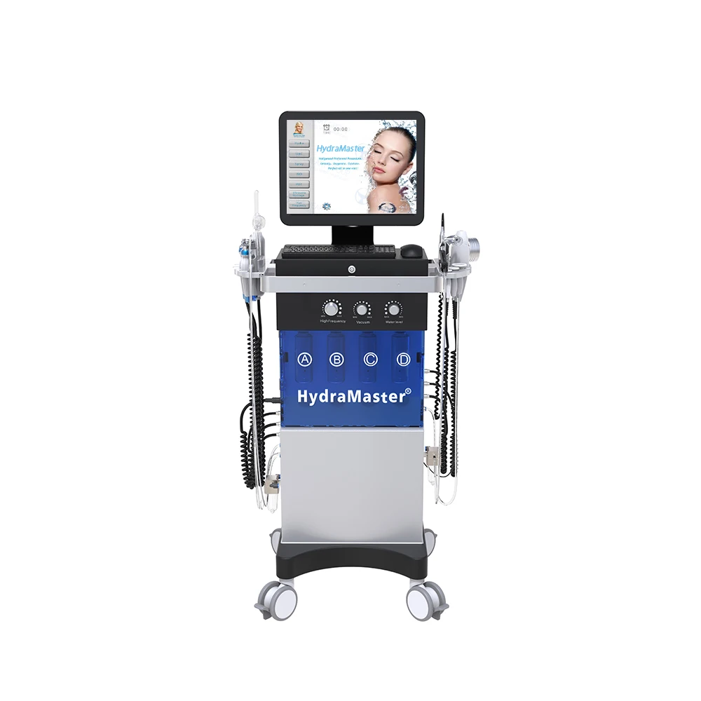 2022 9 in 1 hydro master machine facial dermabrasion spa beauty machine face cleaning diamond peel hydra