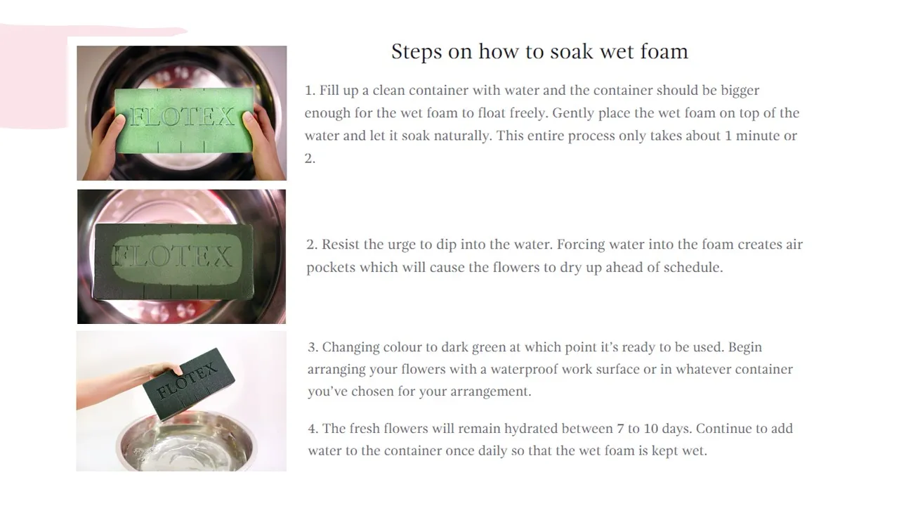 Премиум-класс фенольная смола твердое качество Цветочная пена Малайзия цветочный продукт производитель Малайзии