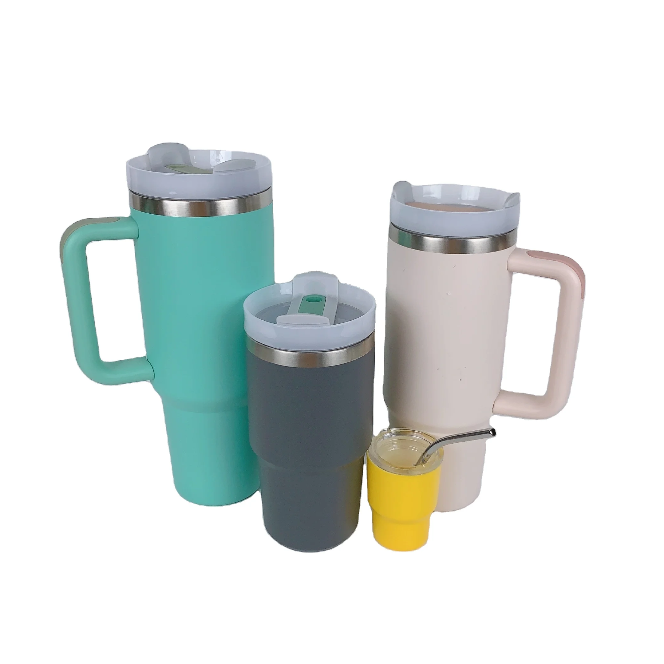 2oz Metal Shot Glass Coffee Stainless Steel Vessel Drinking Sublimation Tumbler Water Whisky Cup with Straw