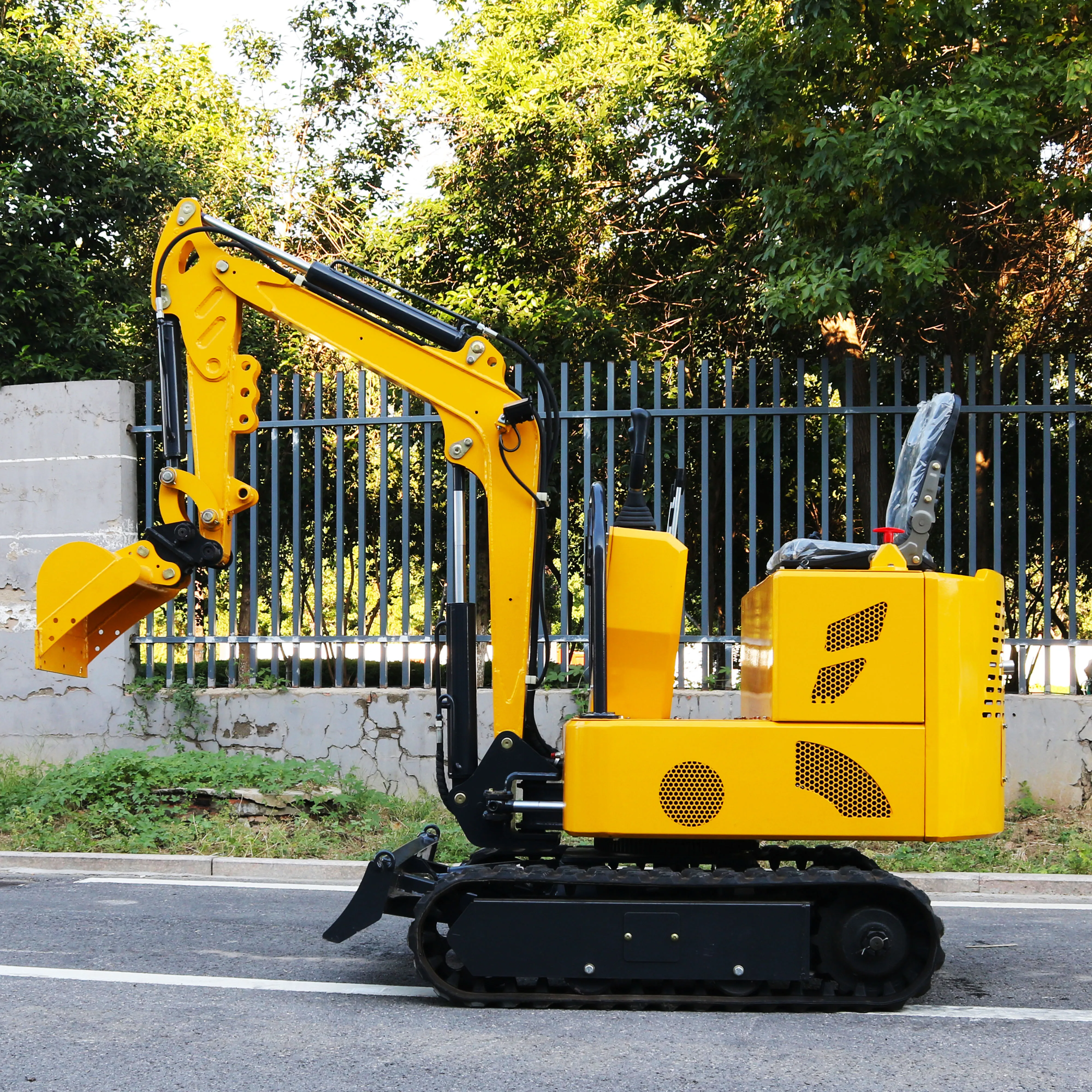 High Efficiency mini digger 1Ton 1.5 Ton mini excavator micro mini excavator Multi functional small excavator