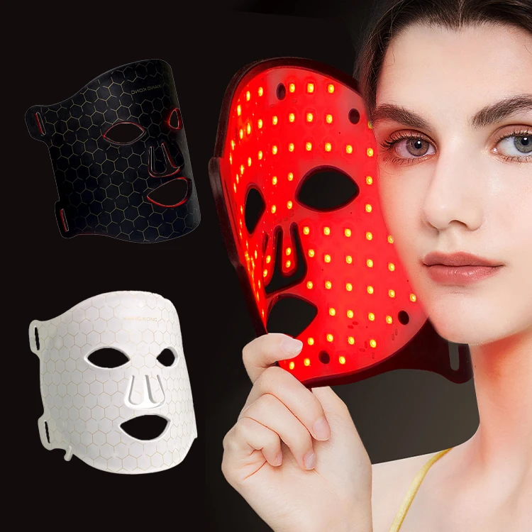 Самые популярные продукты 2024 Беспроводная светодиодная маска для лица 7 цветов
