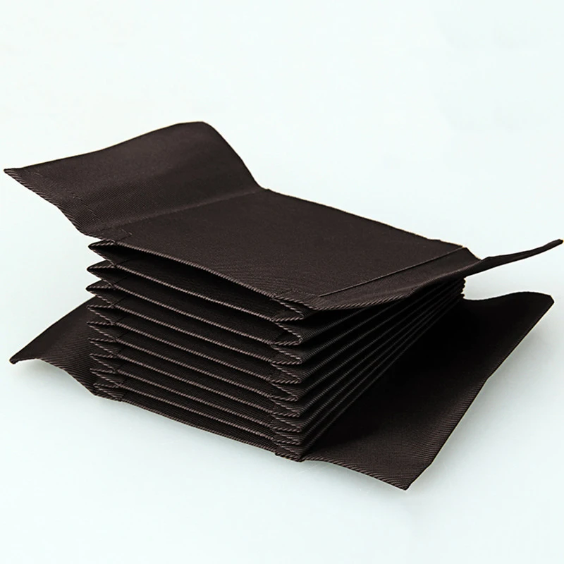 9.5*5.5cm 10 Card Slots Inner Pages Card Slots Mix 3 Colors Inner Pages in Cloth Organ Pattern Fabric for Wallet Card Holder