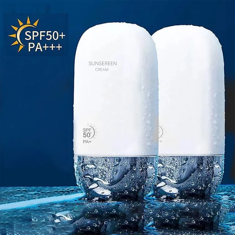 Стойкий солнцезащитный крем SPF50 отбеливающий увлажняющий для жирной кожи лосьон с защитой от УФ-лучей