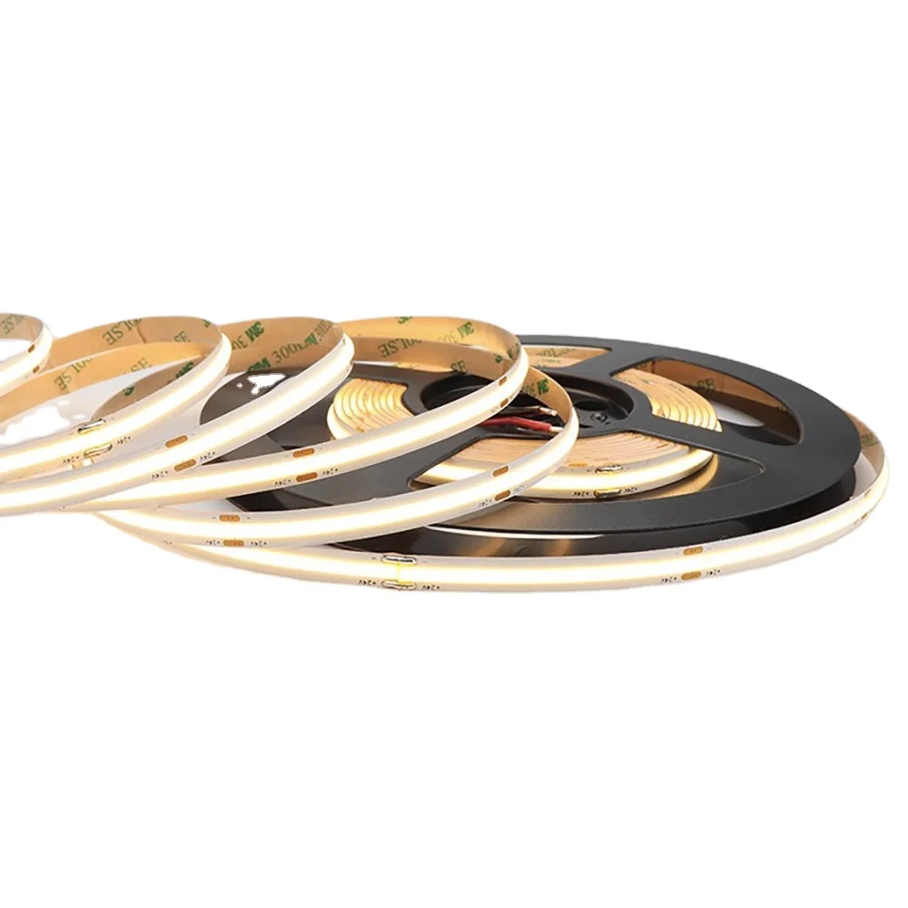 Brightest Directional Smart Wifi Double  Cob Led Strip Club 608 Led 30 M For Meat Showcases