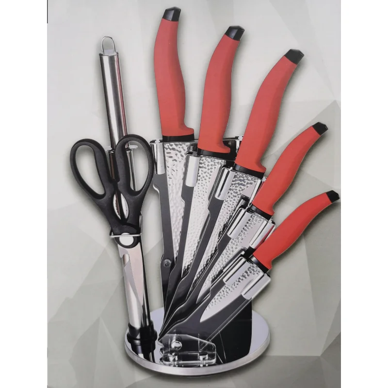 Stainless steel kitchen knives 8-piece set bone-cutting knife kitchen knife cleaver slicer kitchen set