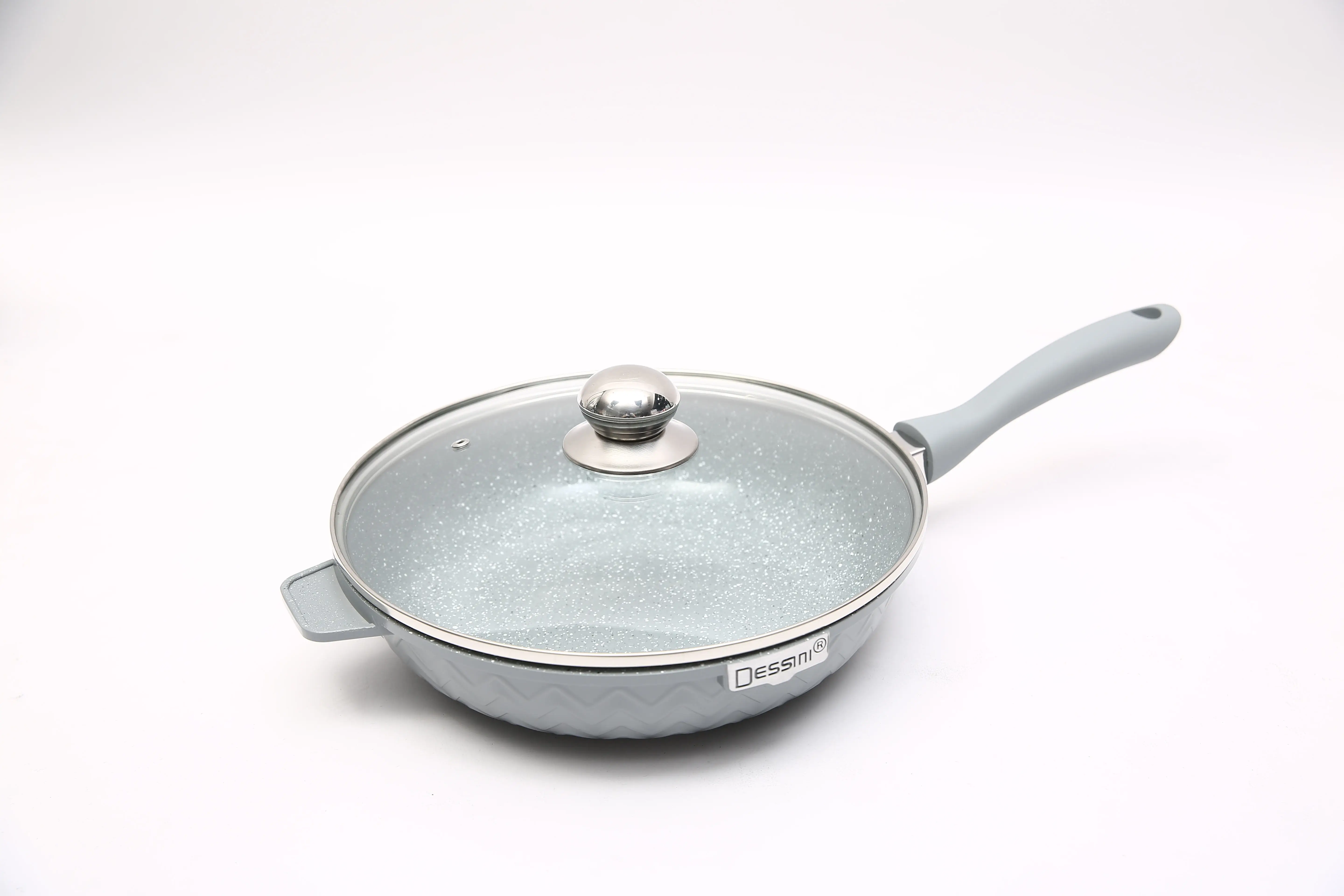 
Frying pan set, pan and kitchenware combination Chinese style full set of 12-piece household 