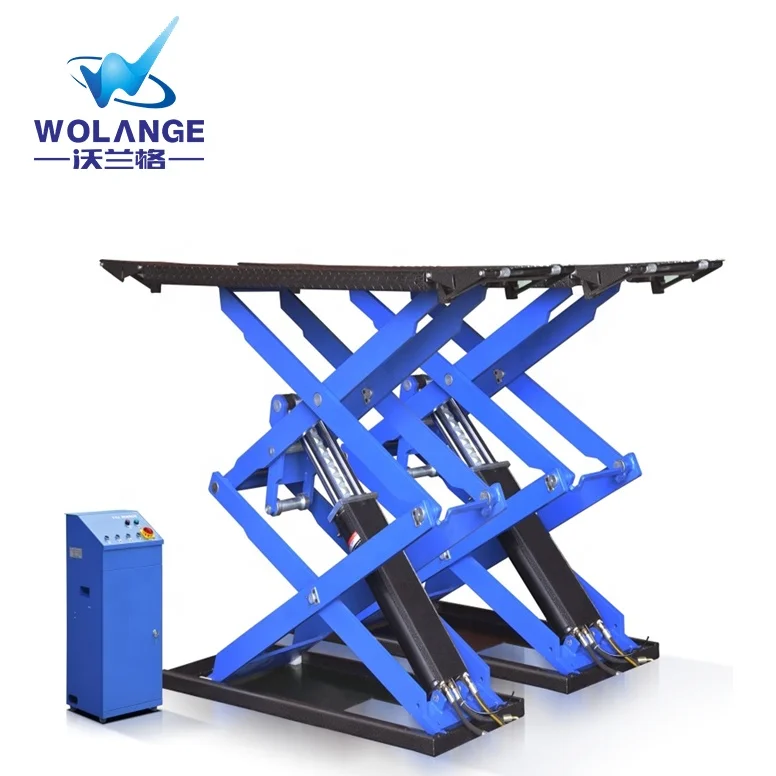 3 Т ультратонкий ножничный подъемник оборудование для автомобиля автомобильные подъемники с CE высокое качество хорошая цена