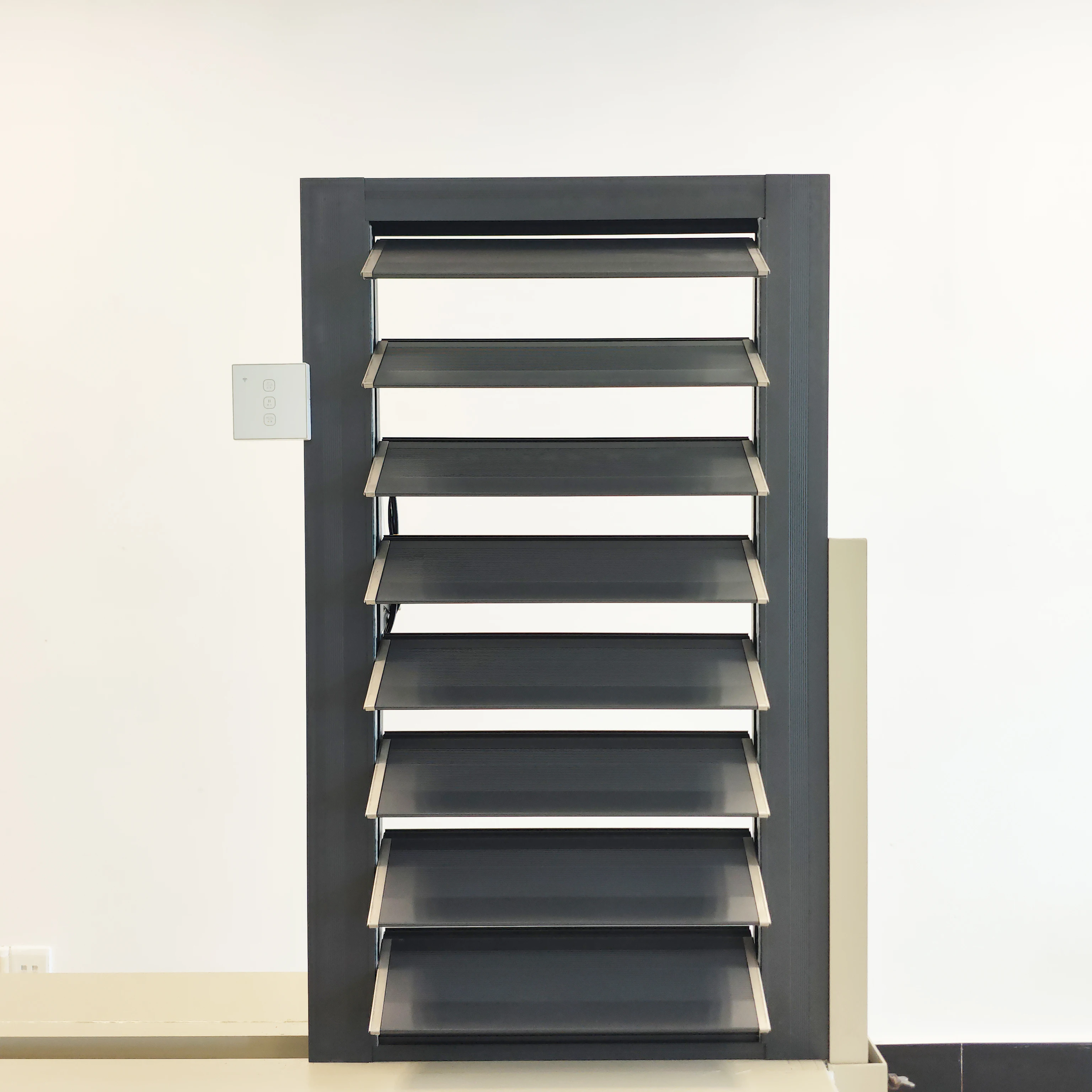 Bieye Window Top Design Quality Aluminium Louvers Window and Shutter Windows