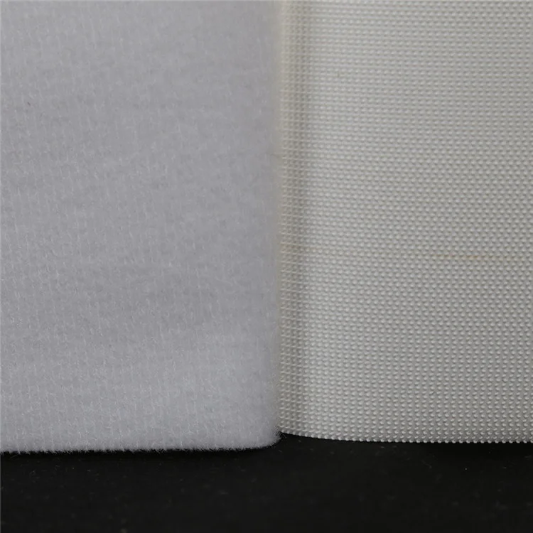 RF HF Weldable PVC Hook and Loop Material for Disposable NIBP Cuffs