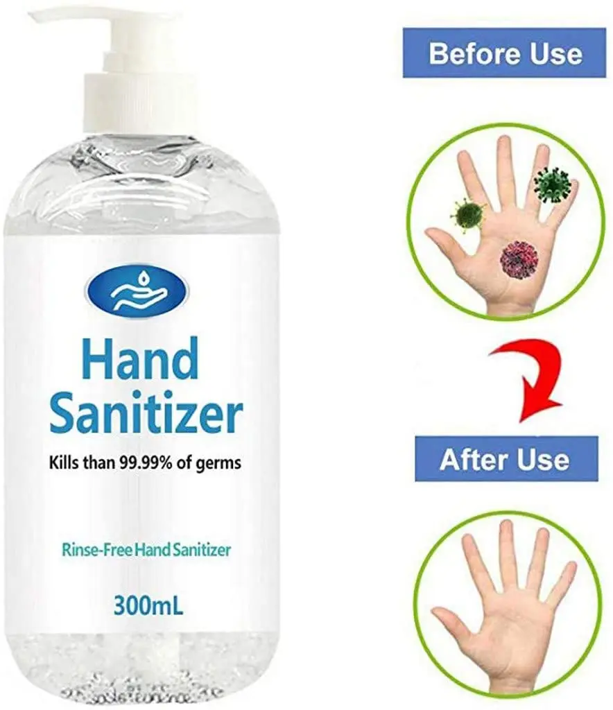 
75% Alcohol Antibacterial Hand Sanitizer Gel 